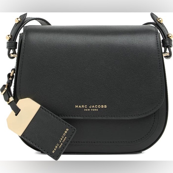 Marc Jacobs Bags Marc Jacobs Mini Rider Black Leather Crossbody Bag